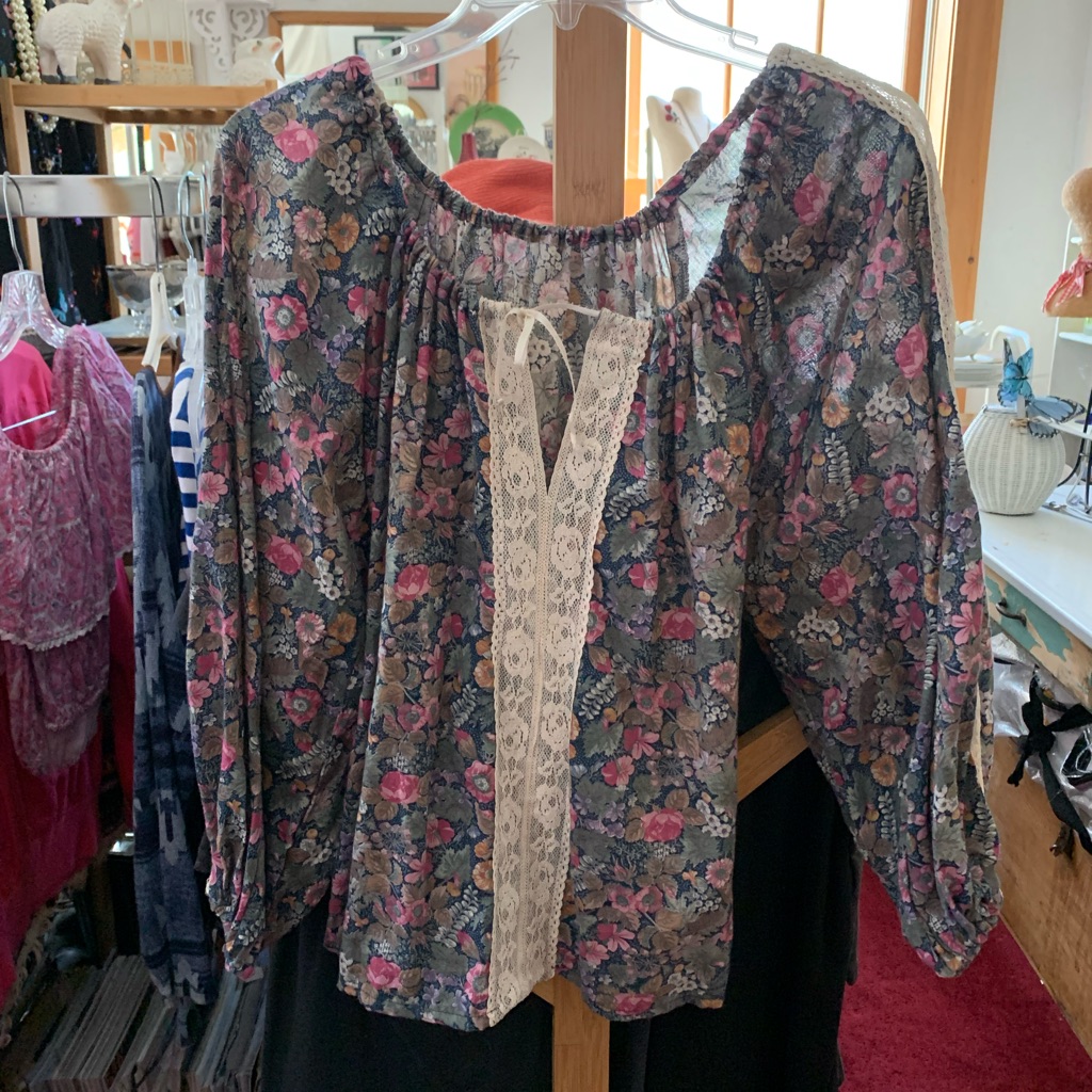 1970s Peasant Blouse